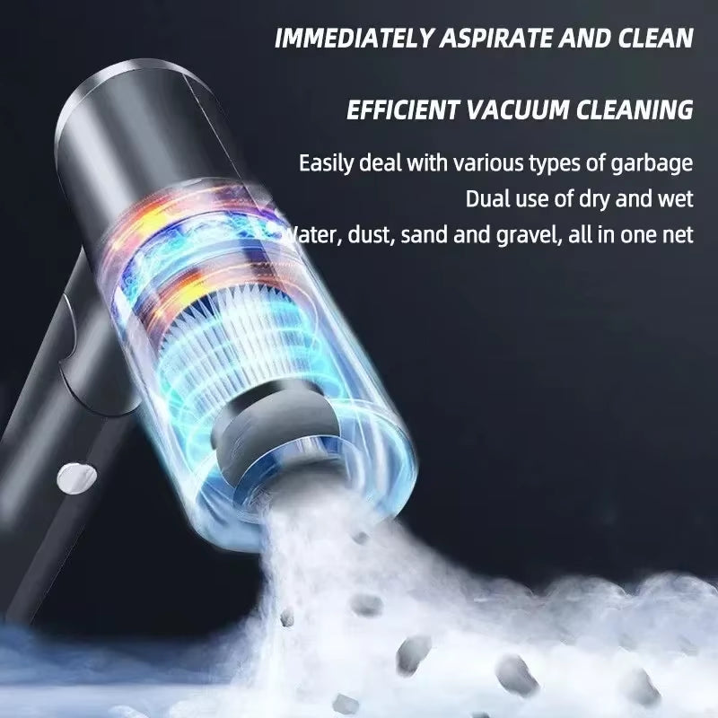 Xiaomi 2900000PA 120W Car Vacuum Cleaner Wireless Super High Powerful 3 in 1 Wet Dry Dual Use Portable Handheld Vacuum Cleaner