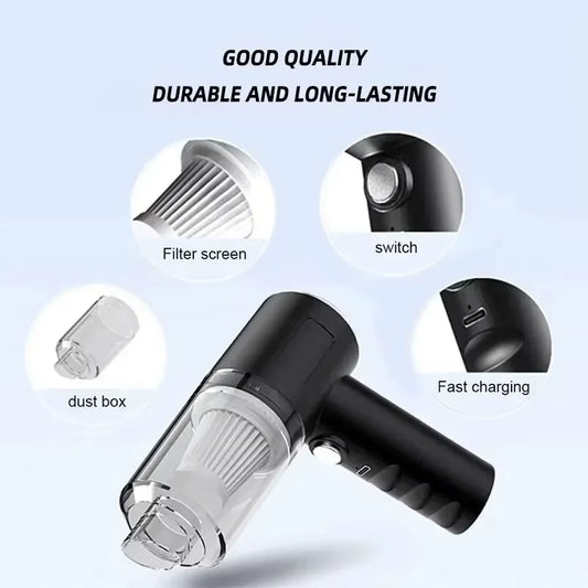 Xiaomi 2900000PA 120W Car Vacuum Cleaner Wireless Super High Powerful 3 in 1 Wet Dry Dual Use Portable Handheld Vacuum Cleaner