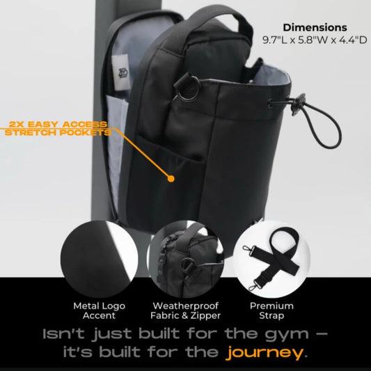 Magnetic Water Bottle Gym-Bag