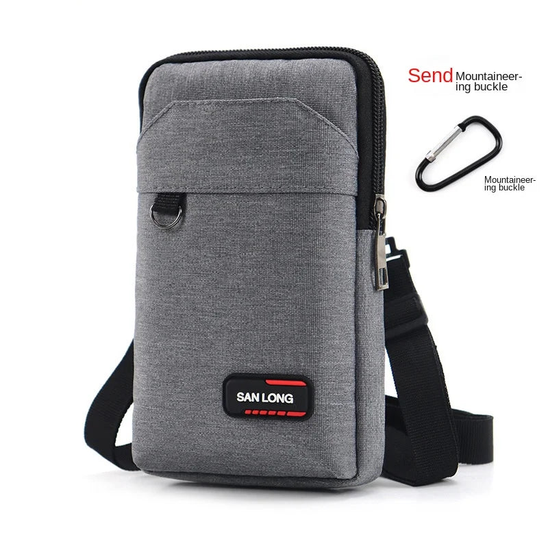 New Men'S Waist Bag Crossbody Bag Outdoor Waterproof Military Waist Pack Mobile Phone Pouch Camping Hunting Tactical Bag