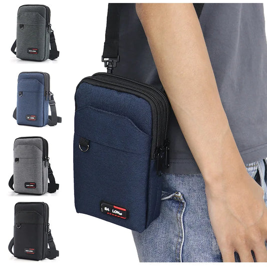 New Men'S Waist Bag Crossbody Bag Outdoor Waterproof Military Waist Pack Mobile Phone Pouch Camping Hunting Tactical Bag