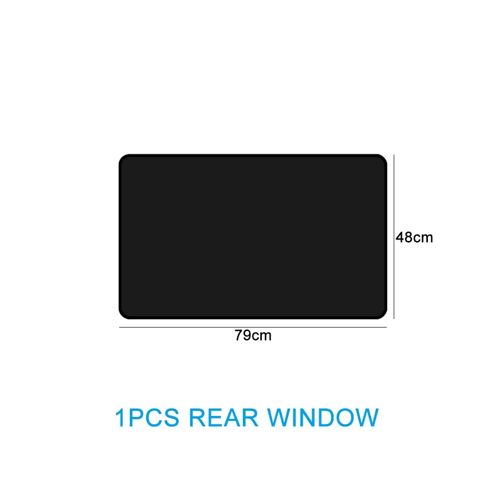 Magnetic Car Sunshade UV Protection Curtains Sun Shield Cover Double Sides Auto Window Sun Shade Protector Cover Diy Accessories