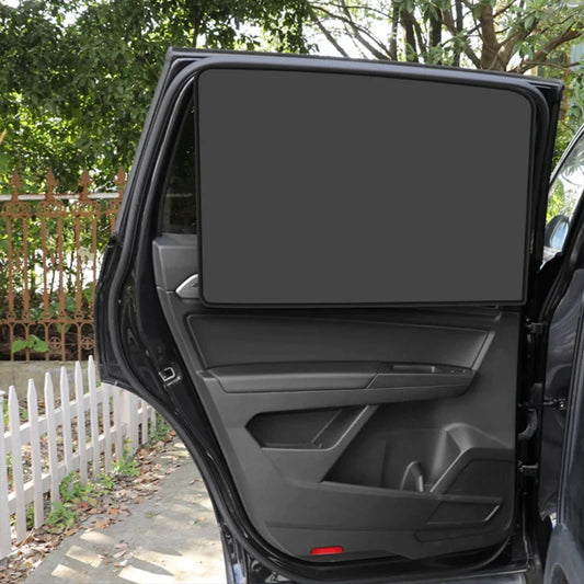 Magnetic Car Sunshade UV Protection Curtains Sun Shield Cover Double Sides Auto Window Sun Shade Protector Cover Diy Accessories