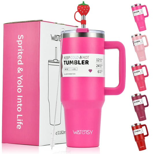 30Oz/40Oz Stainless Steel Tumbler Large Capacity Thermal Bottle Double Vacuum Flasks Keep Cold Thermos Cup DIY Gift Mug