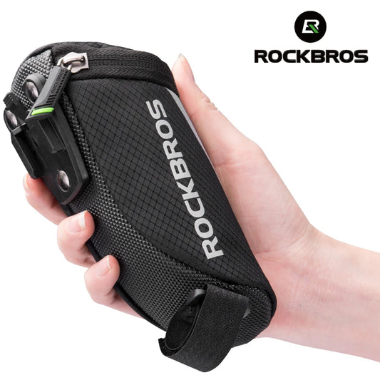 Bike Bag Portable Reflective Saddle Bag Tail Seatpost Nylon Bicycle Bag MTB Road Bike Bag Panniers Bicycle Accessories