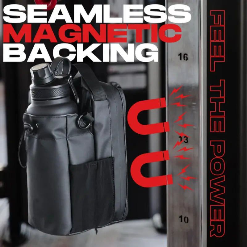 Magnetic Water Bottle Gym-Bag