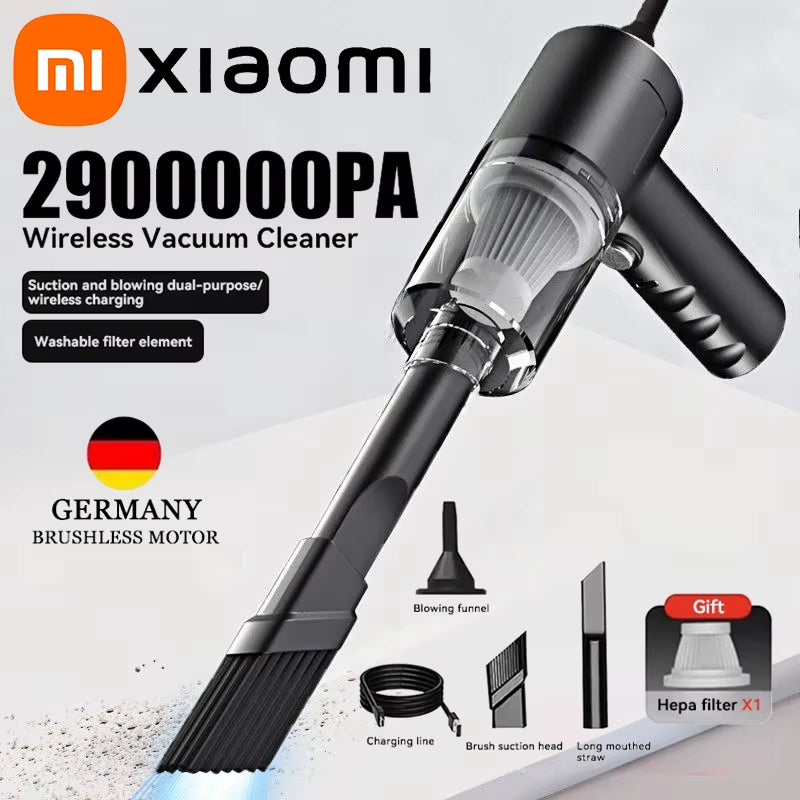 Xiaomi 2900000PA 120W Car Vacuum Cleaner Wireless Super High Powerful 3 in 1 Wet Dry Dual Use Portable Handheld Vacuum Cleaner